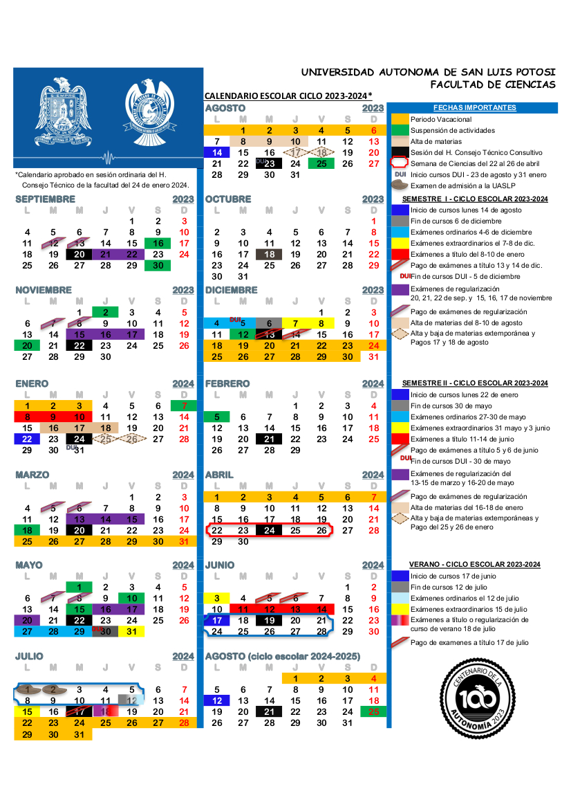 Calendario