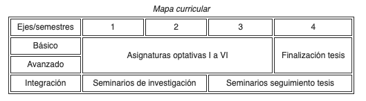 Mapa curricular